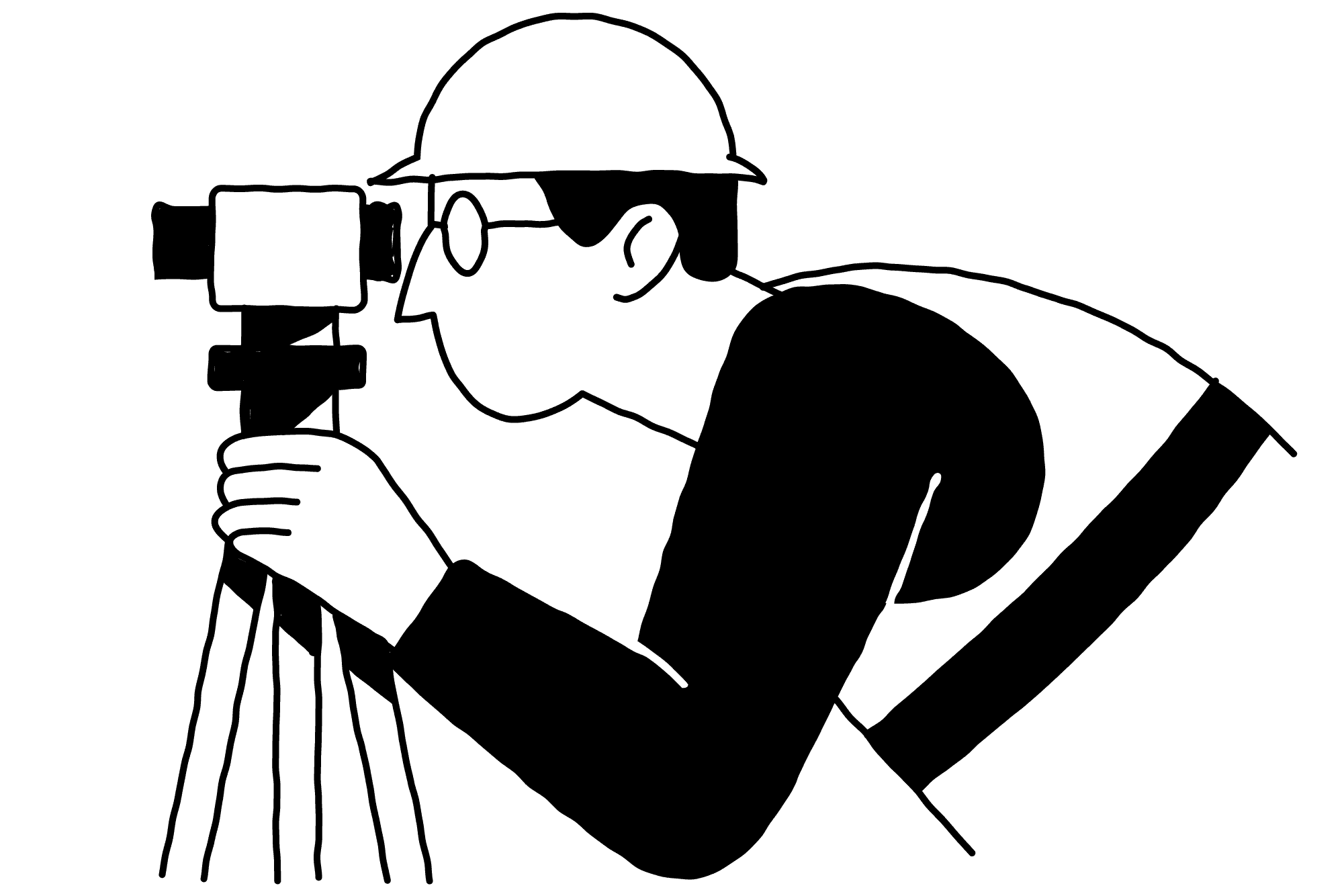 moving compared surveyor illustration